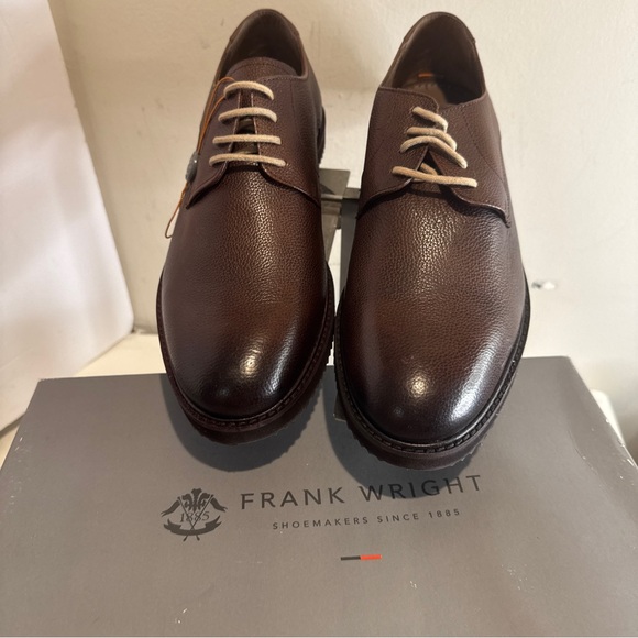 Frank wright Toms Brown snow milled Men’s Boat Shoe 12 New - Picture 3 of 11